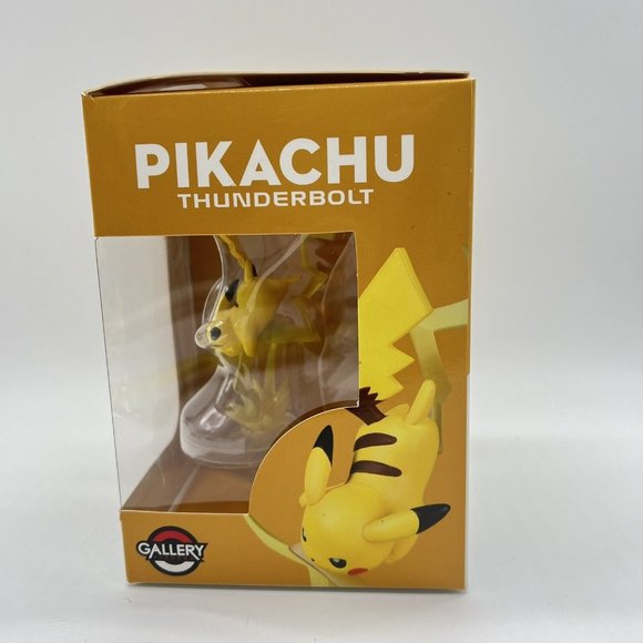 Pokemon‎ Pikachu Thunderbolt Gallery Figure New Damaged Box Toy - Picture 2 of 7